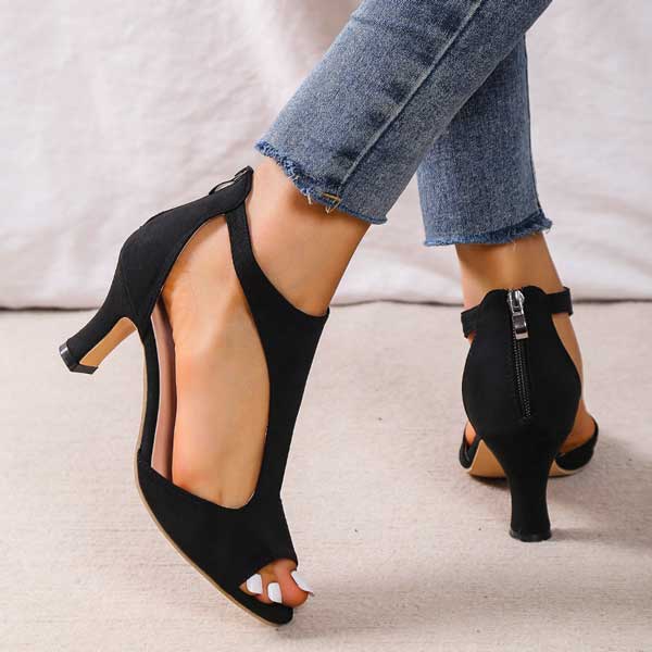 Mirella - Orthopedische Sandalen met Stabiele Hak en Comfort