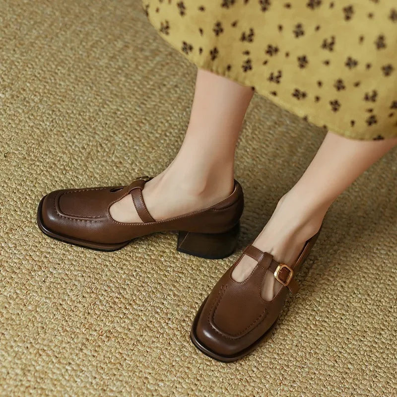 Patricia - Orthopedische Schoenen met T-band