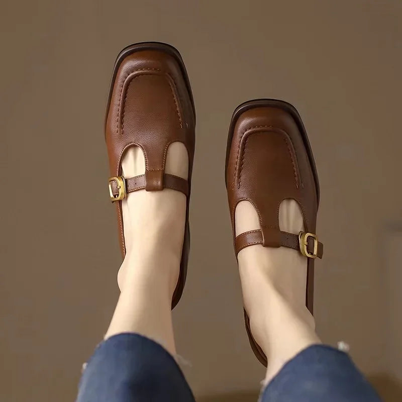 Patricia - Orthopedische Schoenen met T-band