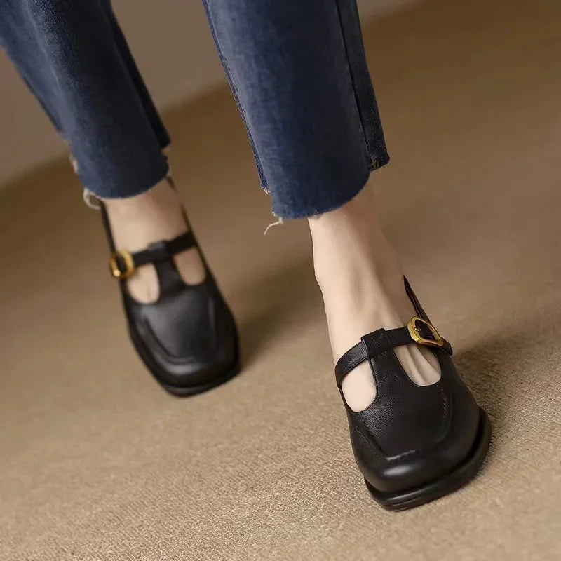 Patricia - Orthopedische Schoenen met T-band