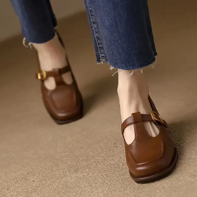 Patricia - Orthopedische Schoenen met T-band
