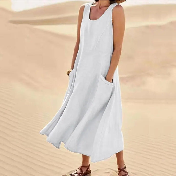Chloe - Maxi Jurk Natuurlijke Comfort