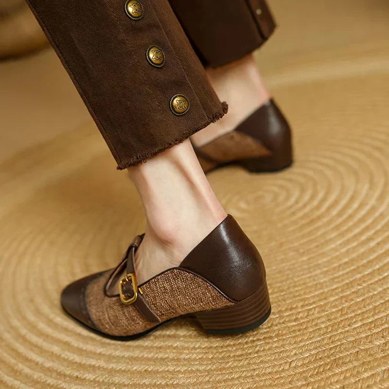 Halina - Vintage Stijl Orthopedische Schoenen