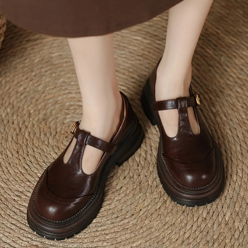 Linda - Orthopedische schoenen met T-vormige band