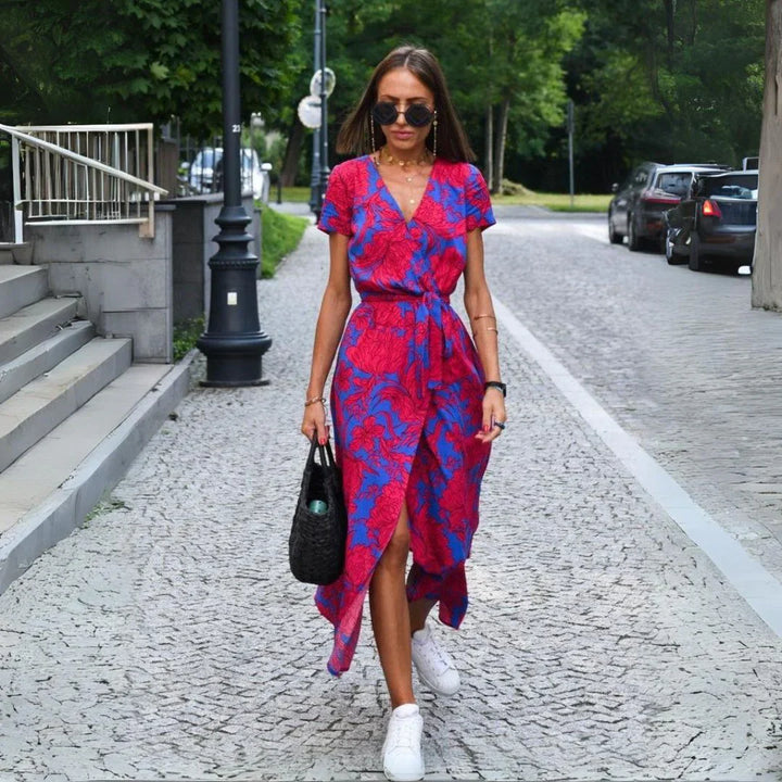 YARA - Elegante Wikkeljurk met Flatterende Pasvorm