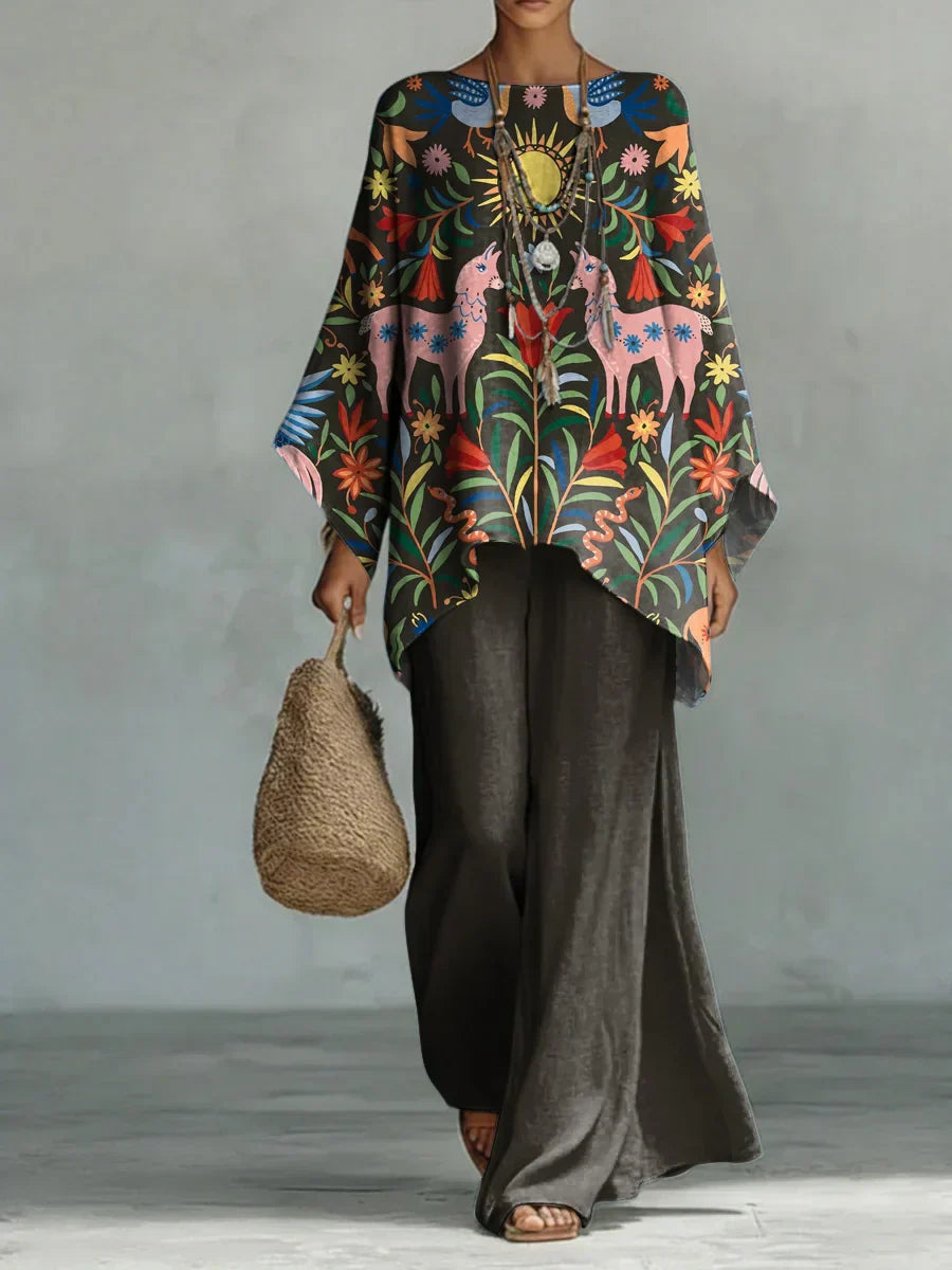 Adeline - Comfort Set met Print