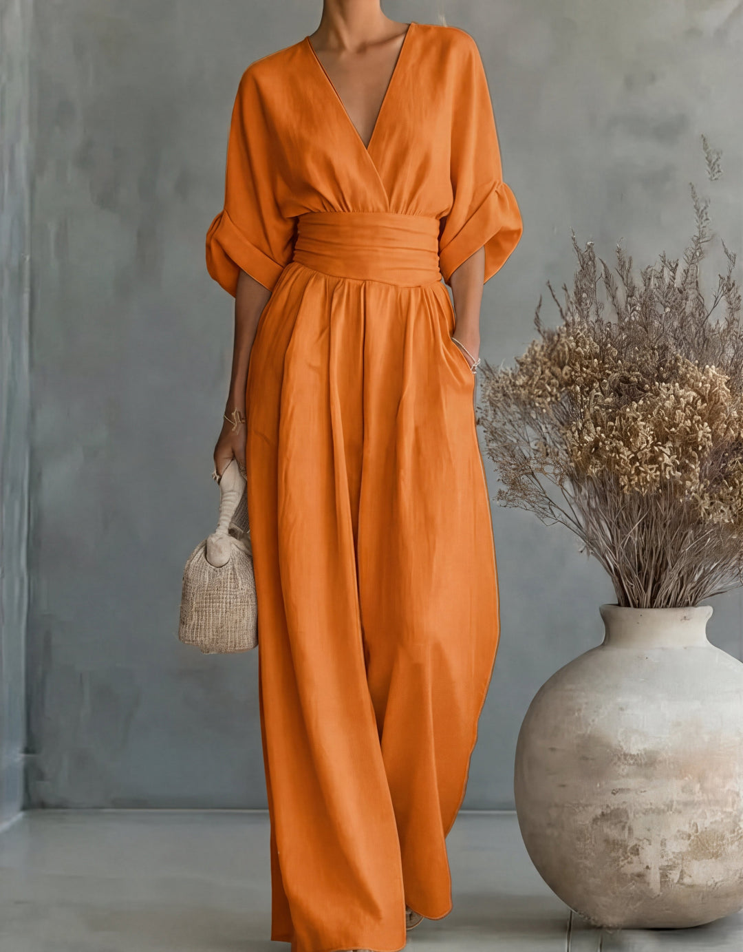 Alice – Elegante Vloeiende Jumpsuit