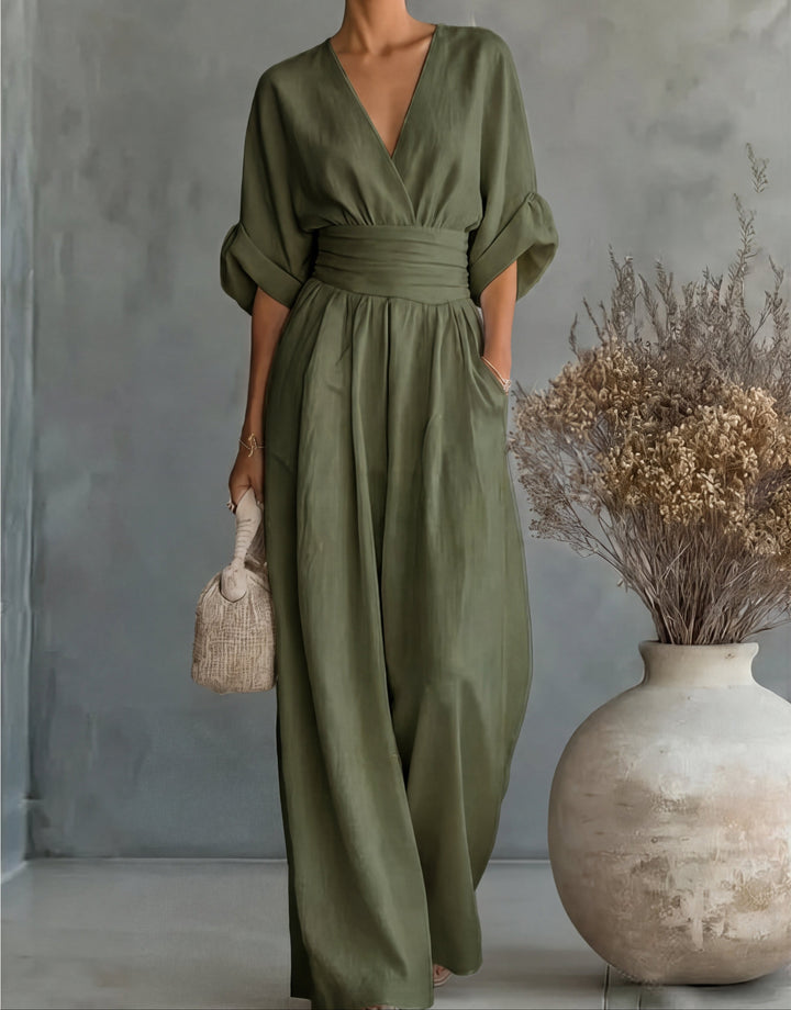 Alice – Elegante Vloeiende Jumpsuit