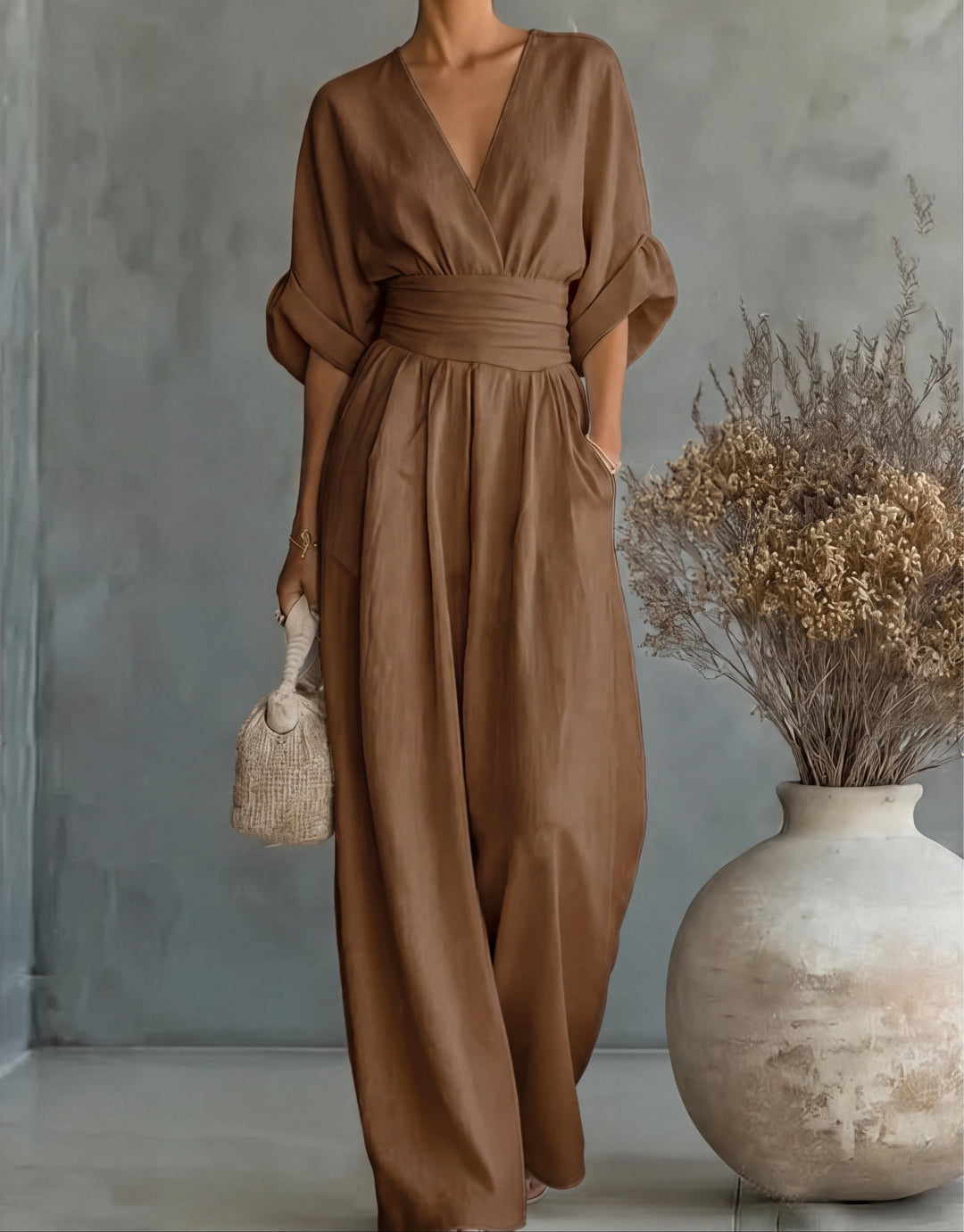 Alice – Elegante Vloeiende Jumpsuit