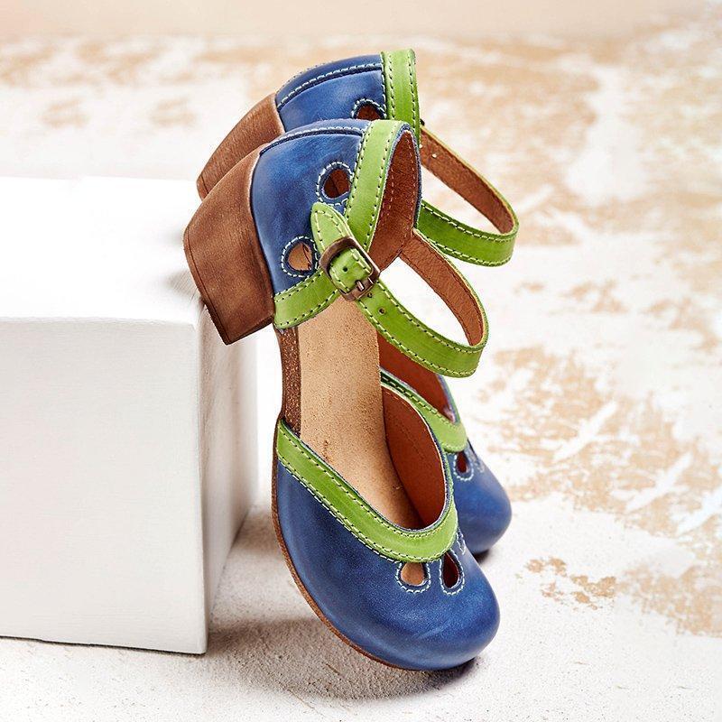 Laisy™ Ortopedische Sandalen met Lage Hak