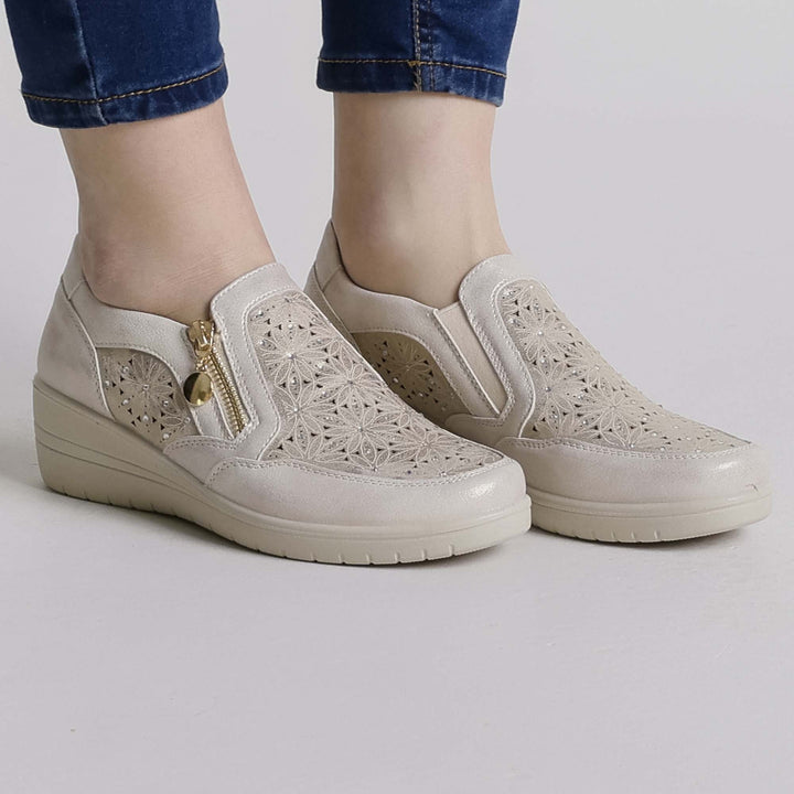 Denise - Dames Comfortabele Schoenen