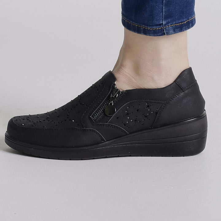 Denise - Dames Comfortabele Schoenen