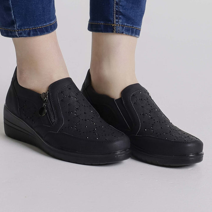 Denise - Dames Comfortabele Schoenen