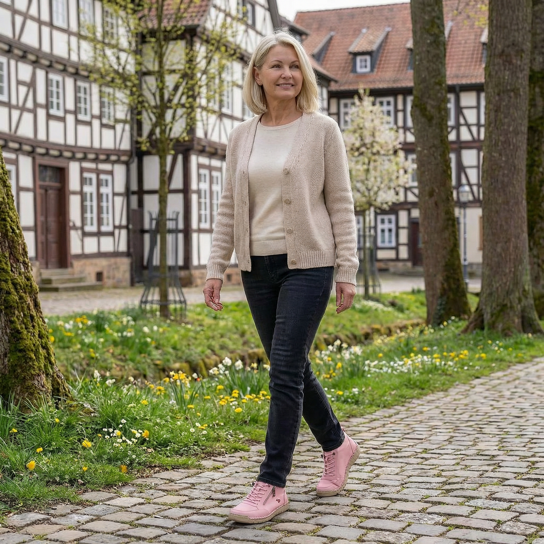 Flora - Comfortabele Orthopedische Schoenen met Rits