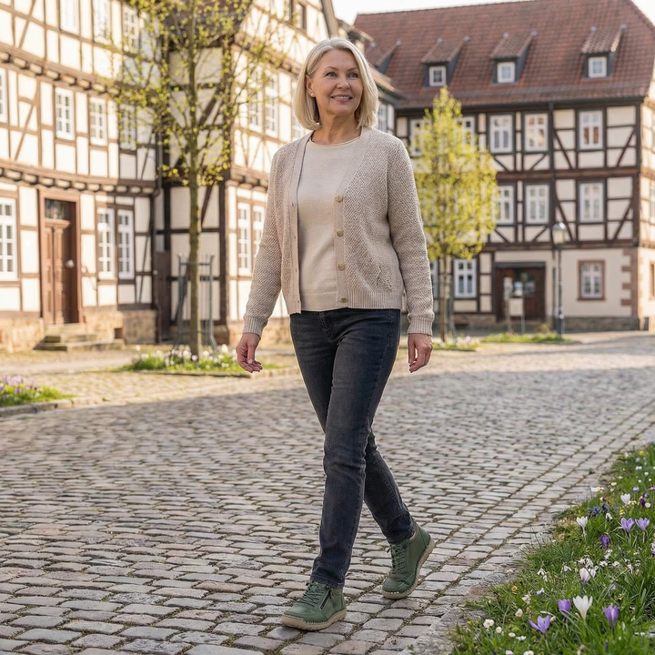 Flora - Comfortabele Orthopedische Schoenen met Rits
