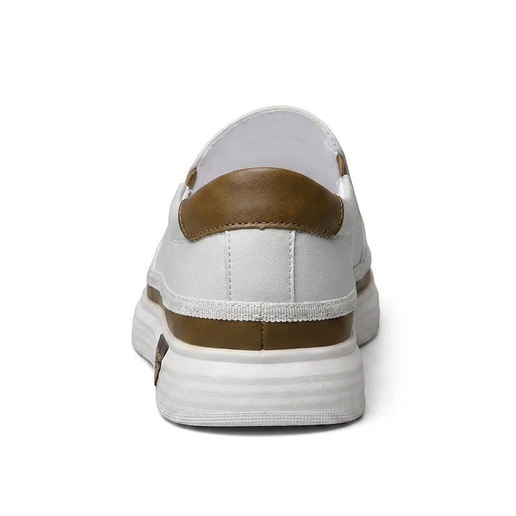 TORINO – Heren Slip-On Sneakers van Leer