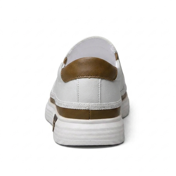TORINO – Heren Slip-On Sneakers van Leer