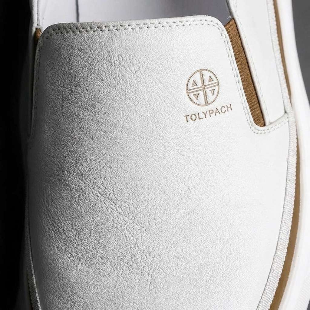 TORINO – Heren Slip-On Sneakers van Leer