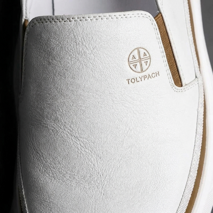TORINO – Heren Slip-On Sneakers van Leer