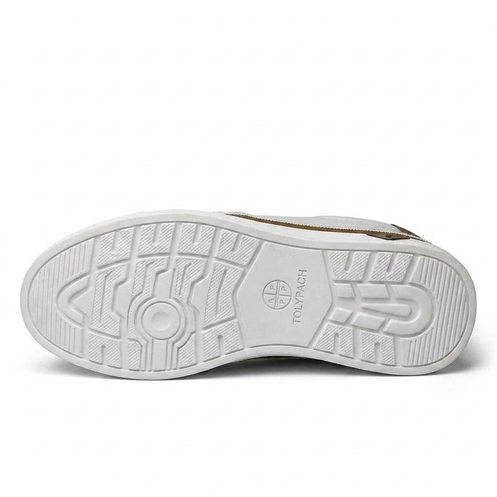 TORINO – Heren Slip-On Sneakers van Leer