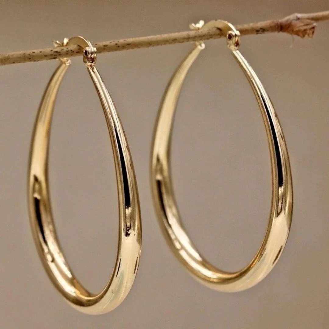 Exclusieve vintage oorbellen in goud