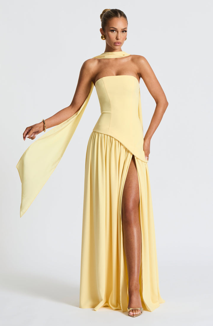 ISABEL - ELEGANTE MAXI JURK