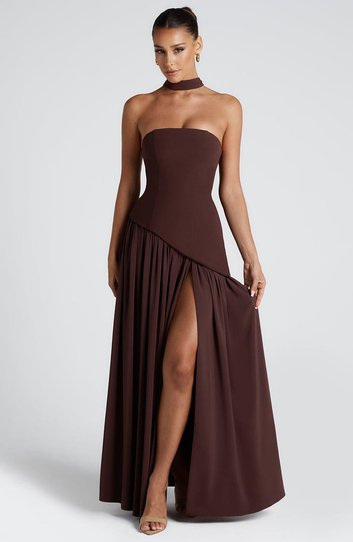 ISABEL - ELEGANTE MAXI JURK