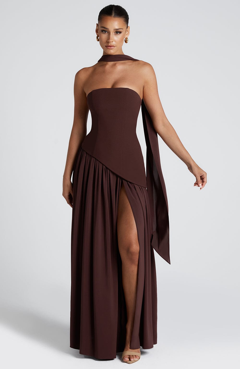 ISABEL - ELEGANTE MAXI JURK