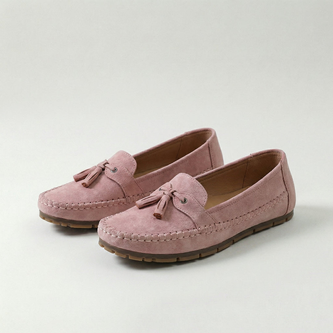 Nadine - Klassieke Mocassins met Kwastje