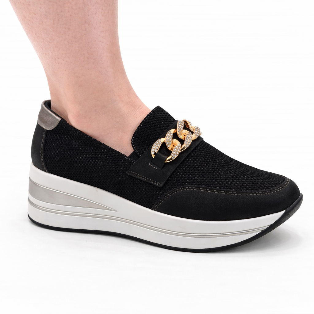 Calliope Mocassino Comfort - met Hiel