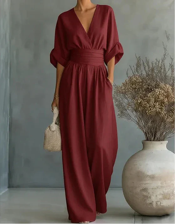 Alice – Elegante Vloeiende Jumpsuit