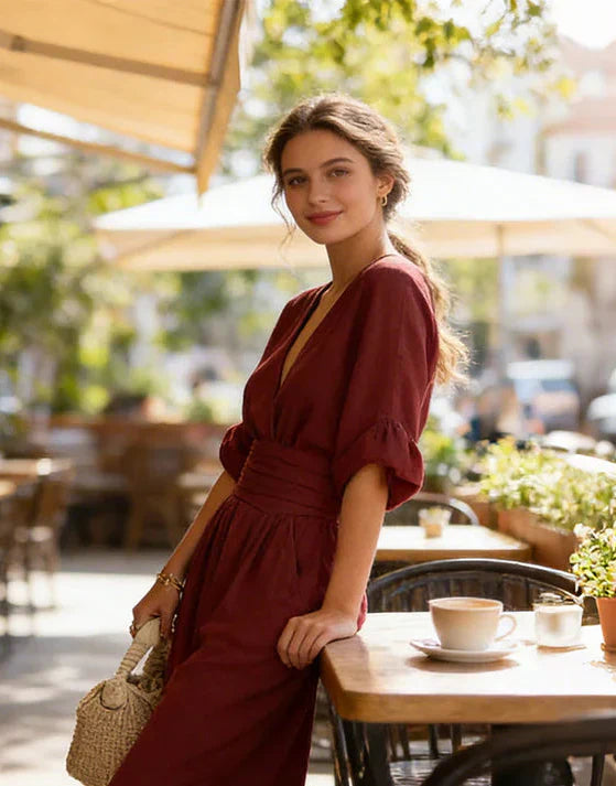 Alice – Elegante Vloeiende Jumpsuit