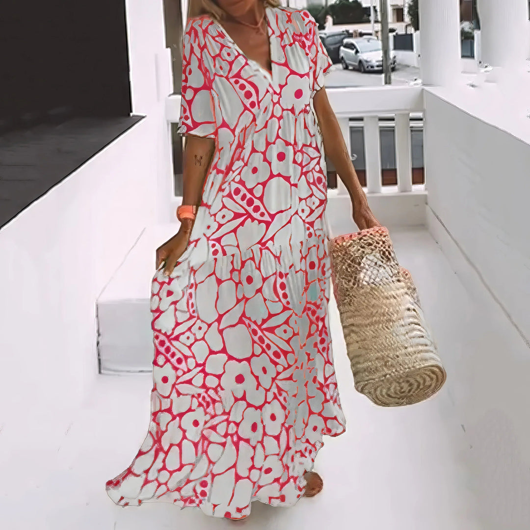 Bianca - Maxi Jurk Natuurlijke Elegantie